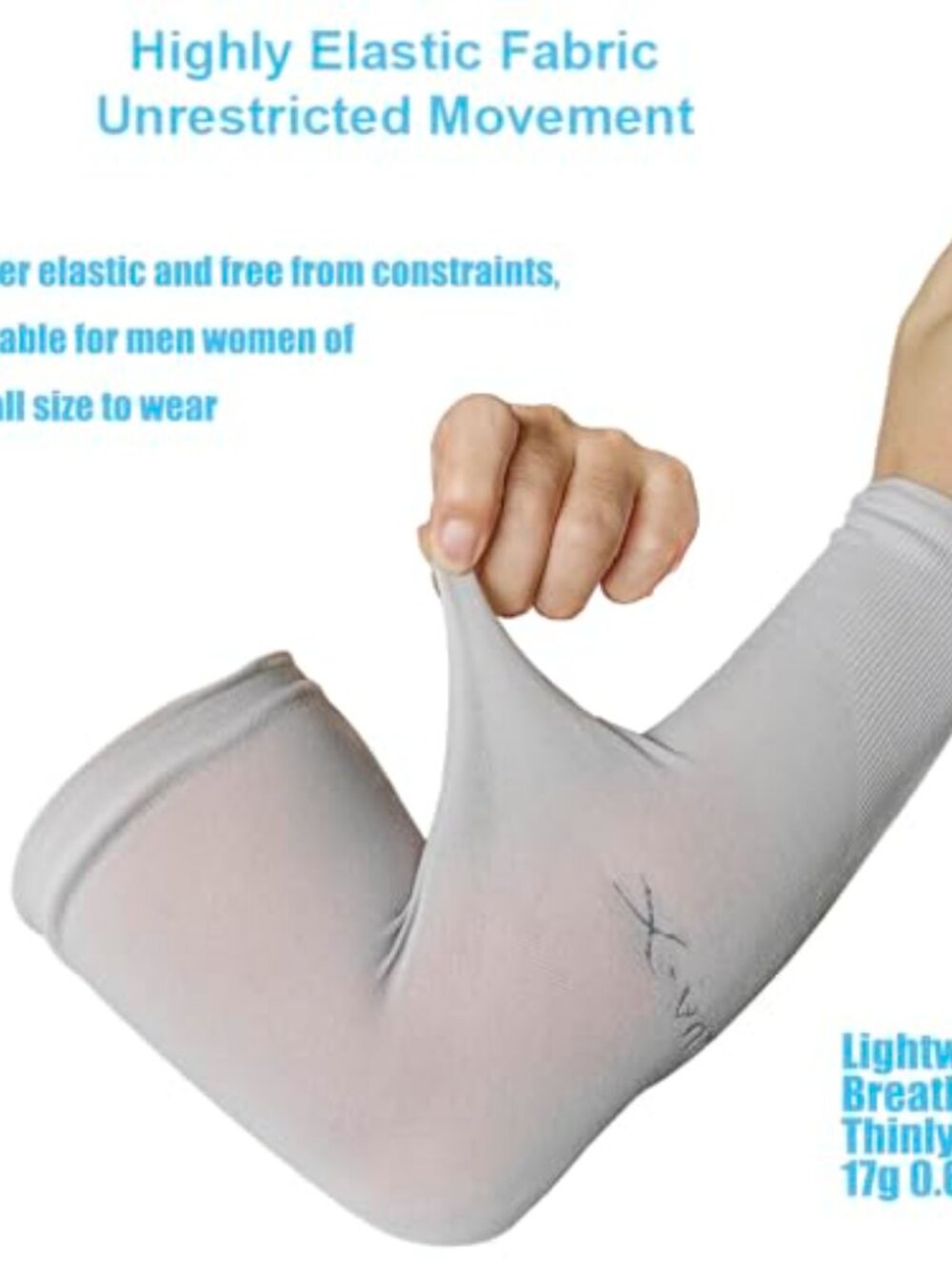UV Protection Arm Sleeves UPF 50+ Cooling Compression Tattoo Cover Up (6 Pairs) - Picture 3 of 7